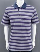 Daniel Grahame Short Sleeve 3 Button Polo Shirt- Purple image