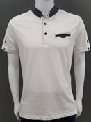 Duck And Cover Merganser Polo Shirt - White image