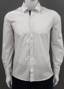 Dontali Long Sleeve Casual Shirt 112 - Printed White image