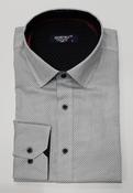 Dontali Long Sleeve Casual Shirt 105 - Navy Dot image