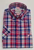 Dario Beltran Loire Short Sleeve Shirt - 2322 Red image