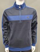 6th Sense Half Zip Sweater Park - Sky Captain