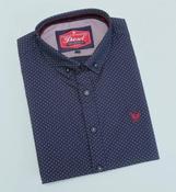 Boys Diesel Morrie Shirt - 759 Navy Dot image