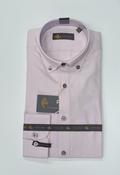 White Label Tapered Long Sleeve Casual Shirt - Pink image