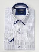 Advise Long Sleeve Shirt 836 - White/Blue image