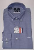 Dario Beltran Abukir Regular Fit Long Sleeve Shirt 44 - Blue Rain image