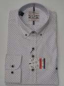 Dario Beltran Aba Regular Fit Long Sleeve Shirt 55 - White image