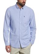 Original Penguin Oxford Long Sleeved Casual Shirt - Amparo Blue image