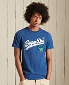 Superdry VL Source T-Shirt - Bright Blue Marl image
