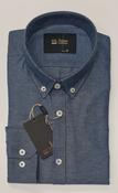 6th Sense Heritage Gold Oxford Long Sleeve Shirt - Blue image