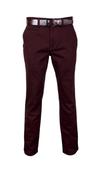 Andre Mane Modern Fit Chino - Burgundy image