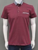 Advise Short Sleeve Polo Shirt 241 - Burgundy image