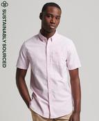 Organic Cotton Vintage Oxford Short Sleeve Shirt - City Pink image