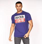 Duck And Cover Slimtex T-Shirt - Deep Purple image