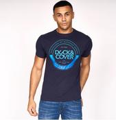 Duck And Cover Grademoore T-Shirt - Navy image