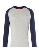 Boys Farah Long Sleeve T-Shirt - Vintage Grey Heather image