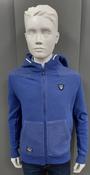 Boys Diesel Harford Full Zip Hoodie - Kingpin Blue