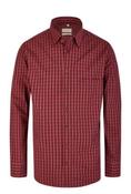 Haupt Modern Fit Check Shirt - Burgundy image