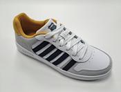 K-Swiss Court Palisades Trainer - White/Navy/Honey Gold image
