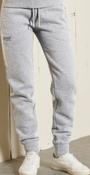 Ladies Superdry Vintage Logo Embroidered Jogger - Glacier Grey Marl image