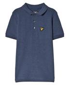 Boys Lyle &amp; Scott Polo - Navy Marl image