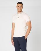 Remus Uomo Short Sleeve Polo Shirt - Peach image