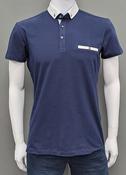 Advise Short Sleeve Polo Shirt 237 - Navy image