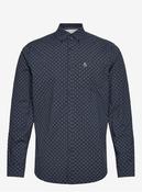 Original Penguin Poplin Printed Casual Shirt - Dark Sapphire image