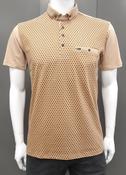 Swade Short Sleeve Polo Shirt 383 - Sand image