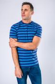 XV KINGS Saracens T-Shirt - Sapphire Stripe image