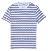 Original Penguin Retro Zig-Zag Stripe T-Shirt - Bright White image