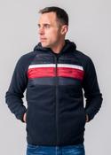 XV KINGS Tallahan Full Zip Hoodie - Navy Stripes