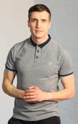 Diesel Brodie Short Sleeve Polo Shirt - Navy Melange image