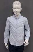 Boys Farah Long Sleeve Shirt - Oxford Blue image