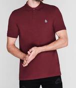 Original Penguin Raised Rib Short Sleeve Polo Shirt - Tawny Port image