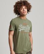 Superdry Vintage Classic T-Shirt - Thrift Olive Marl image