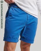 Superdry Organic Cotton Core Chino Shorts - Neptune Blue image