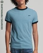 Superdry Vintage Ringer Tee - Halifax Blue Grit image