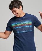 Superdry Vintage Logo Cali T-Shirt - Nautical Navy image