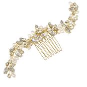 Wendy – Bridal Comb – Gold