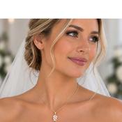 Bella – Bridal Necklace – Gold image
