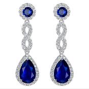 Sara – Sapphire Blue Earrings image