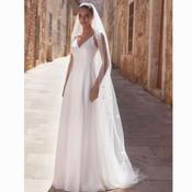 Pamela Petal Ivory Veil