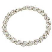 Little Marquise Cut Bracelet – Silver image