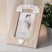 Mr &amp;amp; Mrs Love Story Frame image