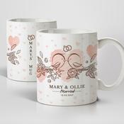 Little Love Birds His &amp;amp; Her Wedding Mugs (2 Mugs) image
