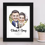 Married Caricature image
