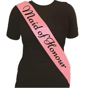 Maid Of Honour Pink Sash image