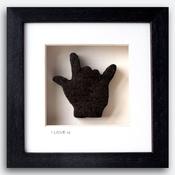 I Love You - Sign Language Sign Bog Buddies