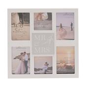 Multi Photo Mr &amp;amp; Mrs Photo Frame image
